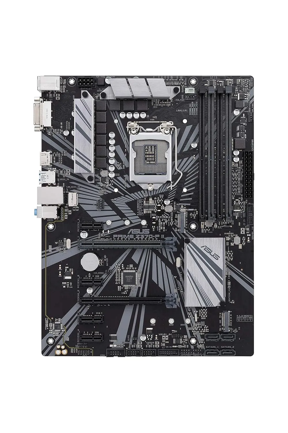 ASUS MOTHERBOARD PRIME Z370-P II DDR4 For Intel 8th | 9th Gen (Import) view 2